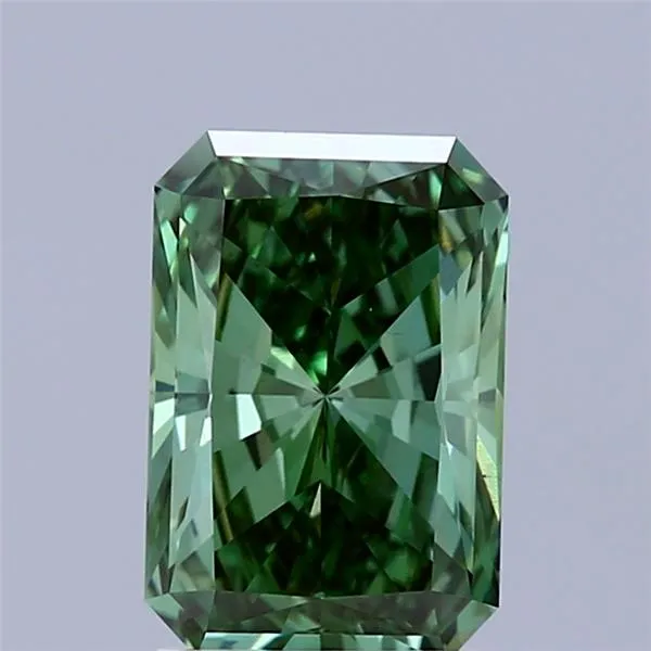 2.00ct Radiant Lab Grown Diamond (Colour Fancy Vivid Green, Clarity VS1, IGI Certified)