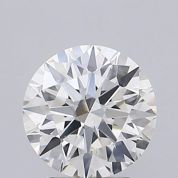 2.00ct Round Lab Grown Diamond (Colour H, Clarity VS1, Cut EX, IGI Certified)
