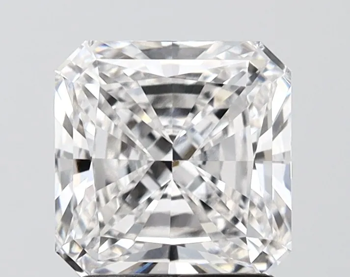 2.00ct Square radiant Lab Grown Diamond (Colour E, Clarity VVS2, IGI Certified)