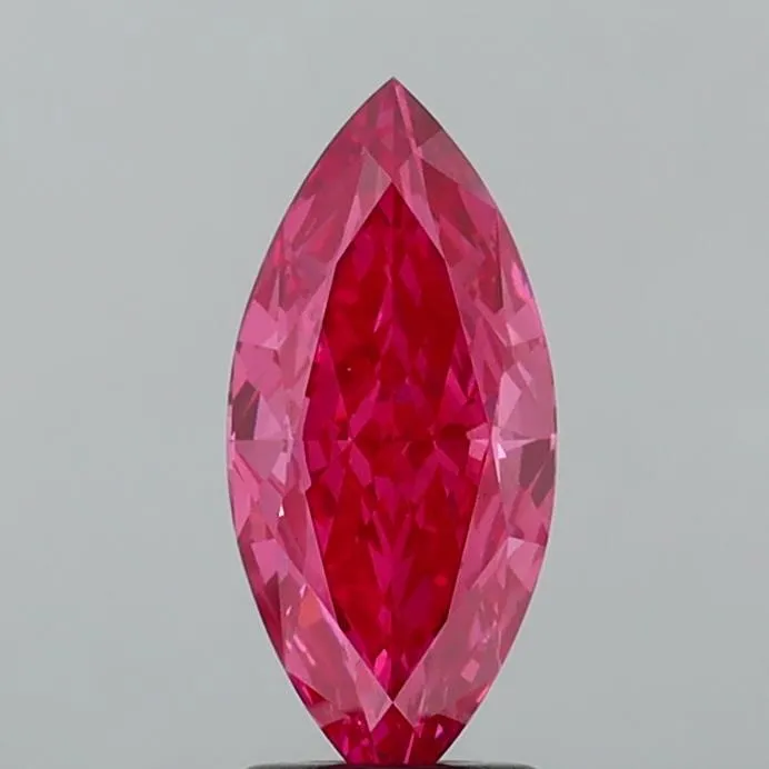 2.01ct Marquise Lab Grown Diamond (Colour Fancy Vivid Pink, Clarity VS1, IGI Certified)