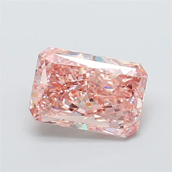 2.01ct Radiant Lab Grown Diamond (Colour Fancy Intense Brownish Pink, Clarity VS1, IGI Certified)