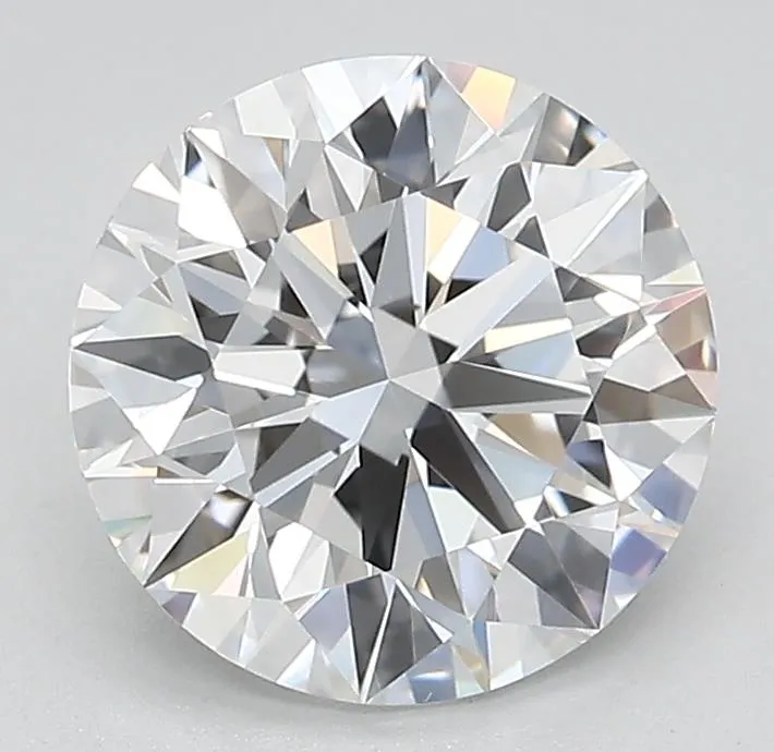 2.01ct Round Lab Grown Diamond (Colour D, Clarity VVS1, Cut ID, IGI Certified)
