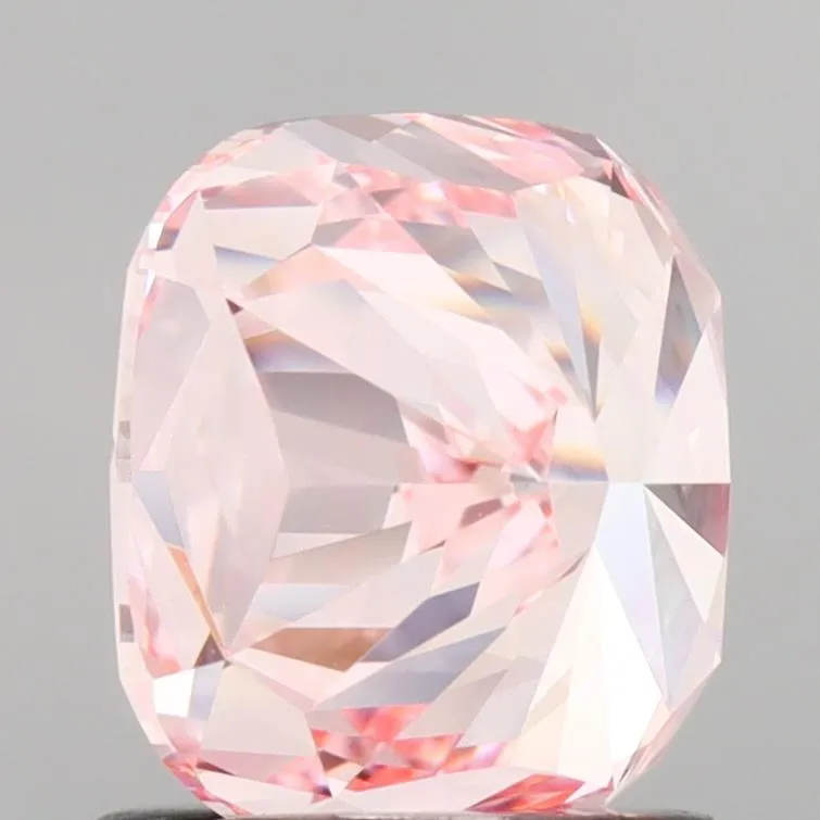 2.02ct Cushion modified Lab Grown Diamond (Colour Fancy Vivid Pink, Clarity VS1, IGI Certified)