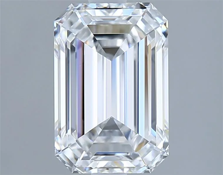 2.02ct Emerald Lab Grown Diamond (Colour E, Clarity VVS1, GIA Certified)