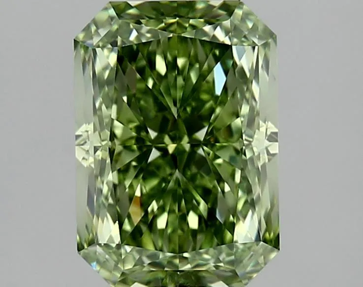 2.02ct Radiant Lab Grown Diamond (Colour Fancy Vivid Green, Clarity IF, IGI Certified)