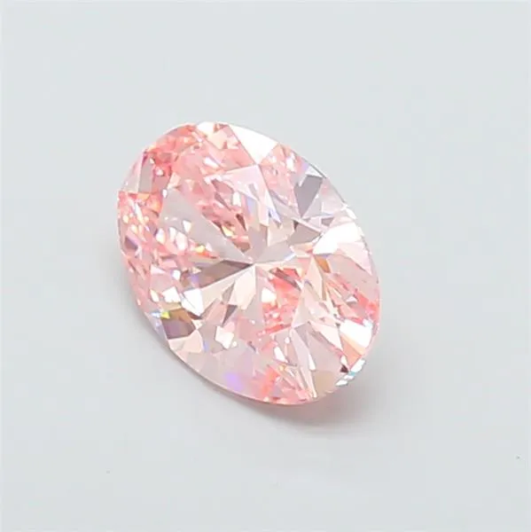 2.03ct Oval Lab Grown Diamond (Colour Fancy Vivid Pink, Clarity VS1, IGI Certified)
