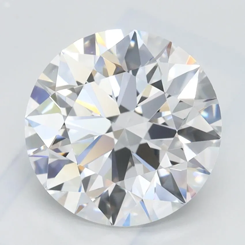 2.03ct Round Lab Grown Diamond (Colour D, Clarity IF, Cut ID, IGI Certified)