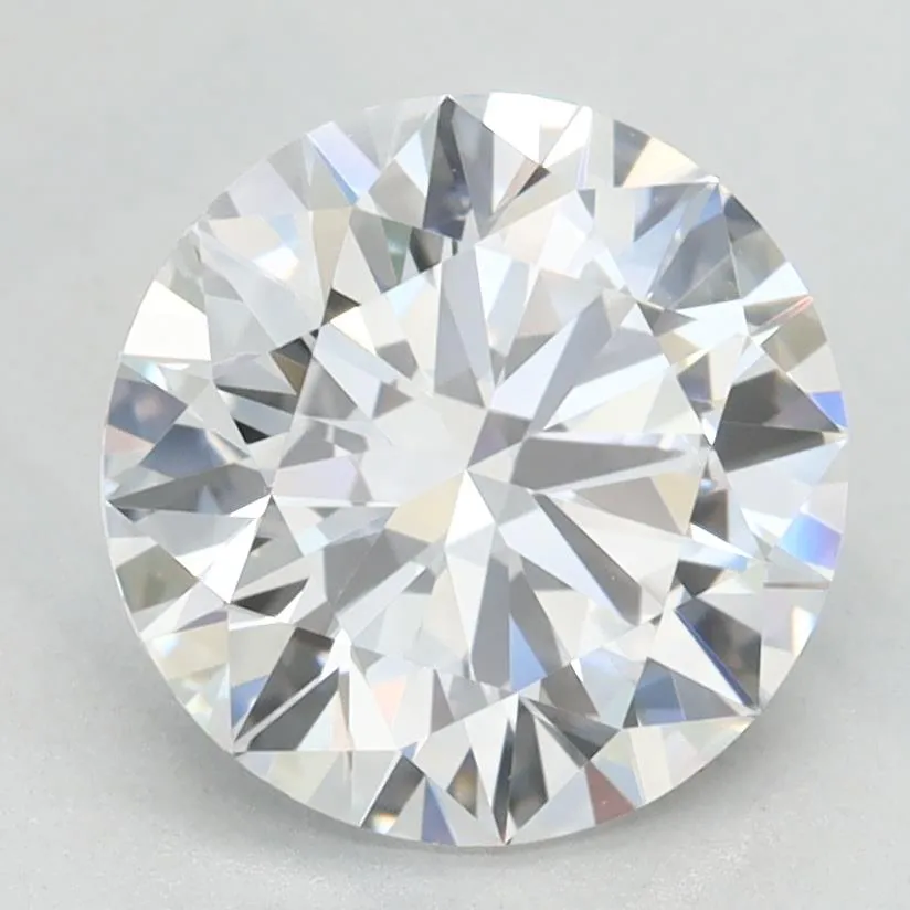 2.03ct Round Lab Grown Diamond (Colour D, Clarity IF, Cut ID, IGI Certified)