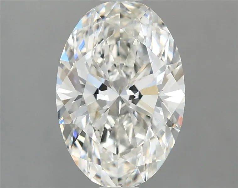 2.06ct Oval Lab Grown Diamond (Colour G, Clarity VVS2, IGI Certified)
