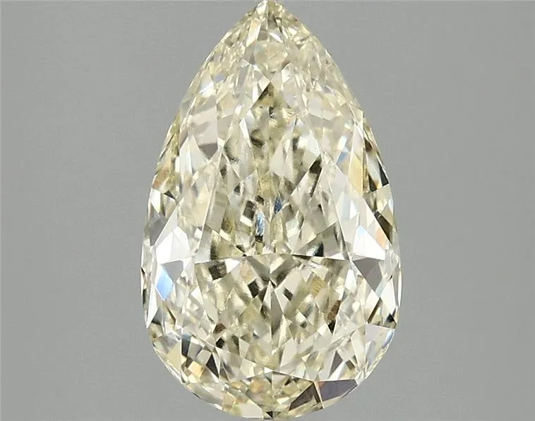 2.06ct Pear Lab Grown Diamond (Colour Fancy Yellow, Clarity VVS2, IGI Certified)