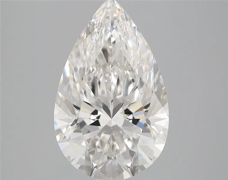 2.07ct Pear Lab Grown Diamond (Colour G, Clarity VVS2, IGI Certified)