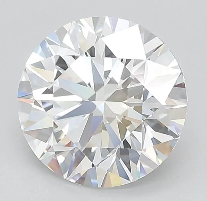 2.08ct Round Lab Grown Diamond (Colour D, Clarity VVS1, Cut ID, IGI Certified)