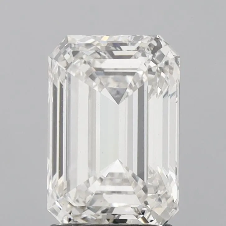 2.10ct Emerald Lab Grown Diamond (Colour H, Clarity VS1, IGI Certified)