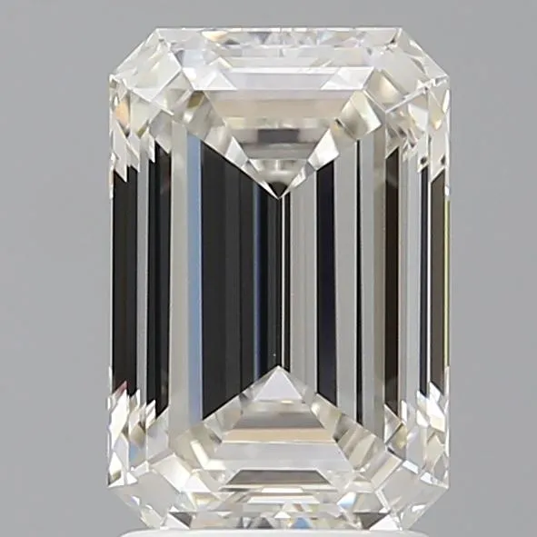 2.10ct Emerald Lab Grown Diamond (Colour H, Clarity VVS2, Cut VG, IGI Certified)