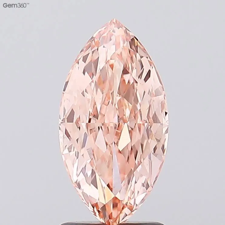 2.10ct Marquise Lab Grown Diamond (Colour Fancy Intense Pink, Clarity VS1, IGI Certified)