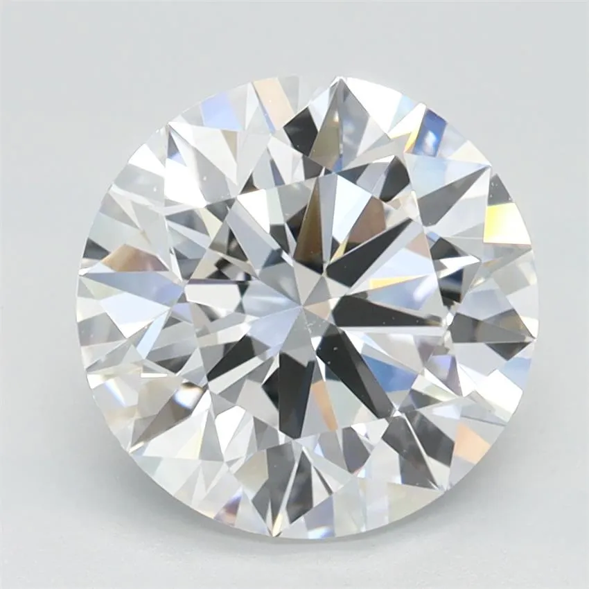 2.10ct Round Lab Grown Diamond (Colour D, Clarity VVS1, Cut ID, IGI Certified)