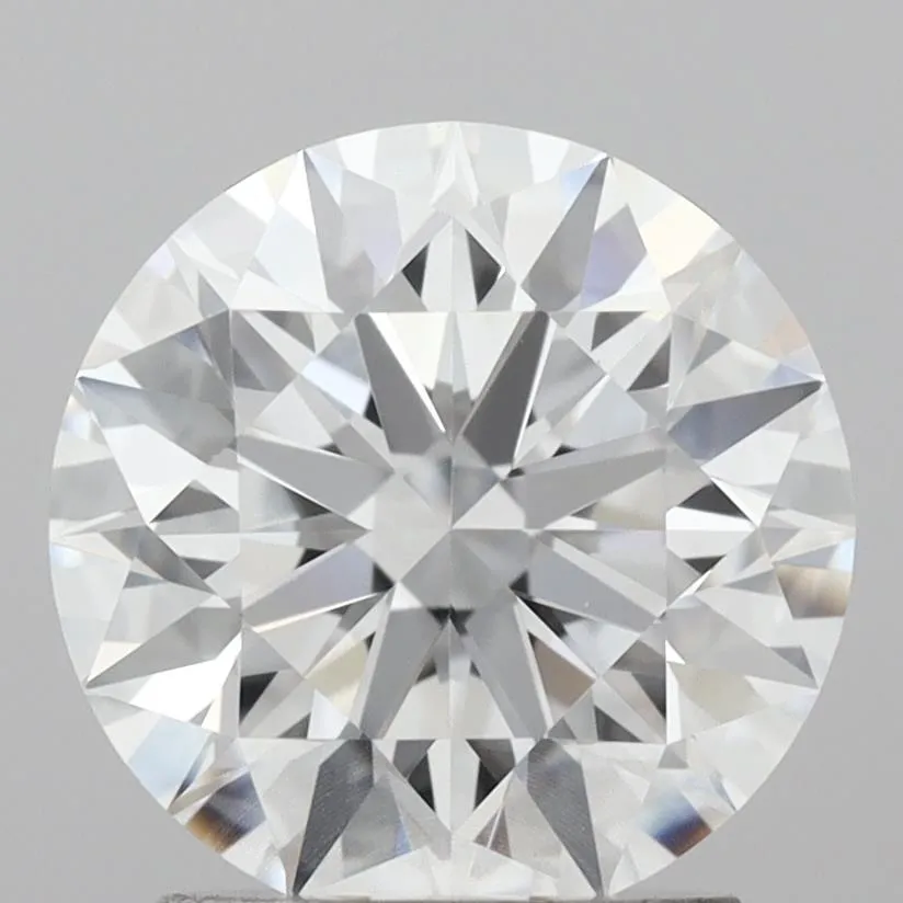 2.11ct Round Lab Grown Diamond (Colour E, Clarity IF, Cut ID, IGI Certified)
