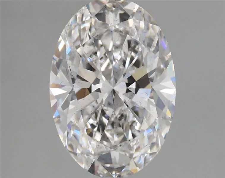 2.16ct Oval Lab Grown Diamond (Colour F, Clarity SI1, IGI Certified)