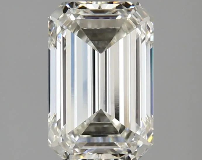 2.18ct Emerald Lab Grown Diamond (Colour H, Clarity VVS2, IGI Certified)