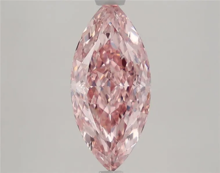 2.40ct Marquise Lab Grown Diamond (Colour Fancy Intense Pink, Clarity VS1, IGI Certified)