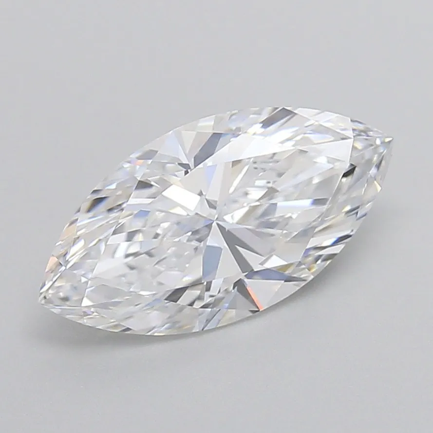 2.47ct Marquise Lab Grown Diamond (Colour D, Clarity VVS2, IGI Certified)