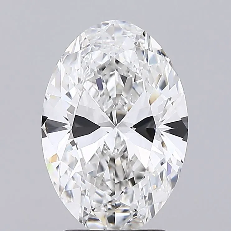 2.48ct Oval Lab Grown Diamond (Colour E, Clarity VVS1, IGI Certified)