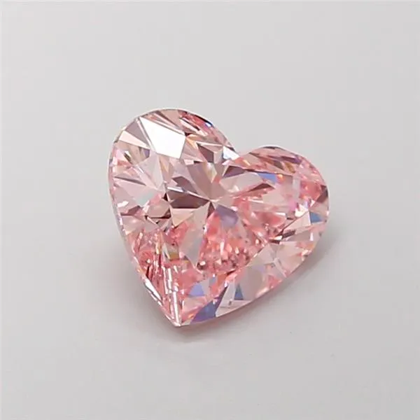 2.50ct Heart Lab Grown Diamond (Colour Fancy Intense Pink, Clarity VS2, IGI Certified)