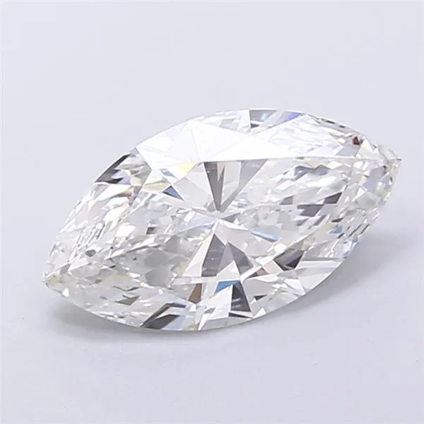 2.50ct Marquise Lab Grown Diamond (Colour E, Clarity VVS2, IGI Certified)