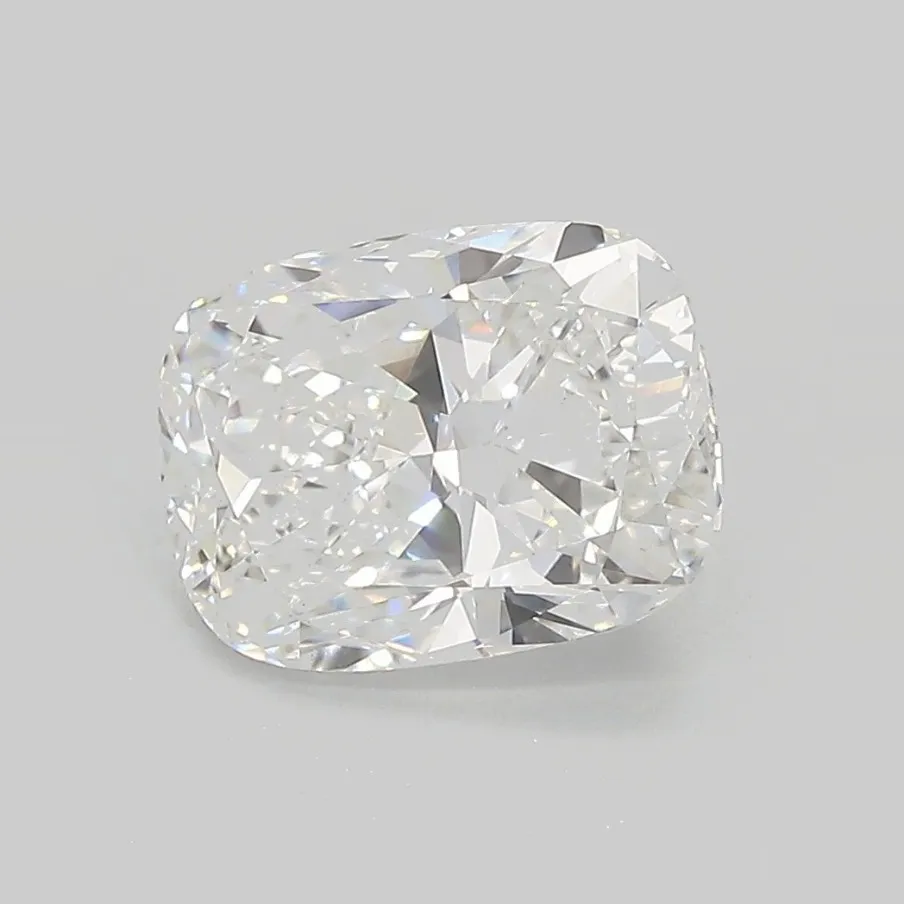 2.51ct Cushion modified Lab Grown Diamond (Colour E, Clarity VVS2, IGI Certified)