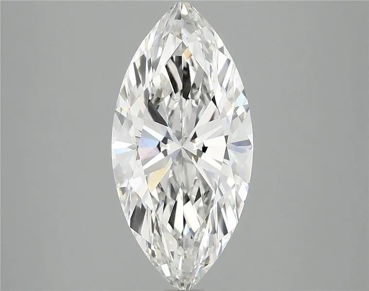 2.51ct Marquise Lab Grown Diamond (Colour G, Clarity VVS2, IGI Certified)