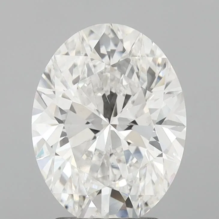 2.51ct Oval Lab Grown Diamond (Colour E, Clarity VS1, IGI Certified)