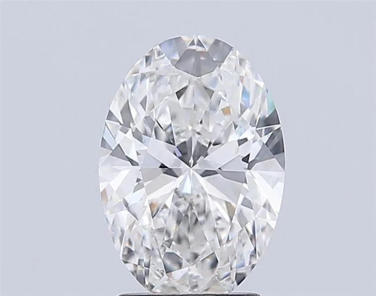 2.51ct Oval Lab Grown Diamond (Colour F, Clarity VVS2, IGI Certified)