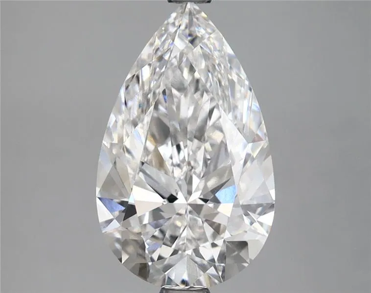 2.51ct Pear Lab Grown Diamond (Colour D, Clarity VVS2, IGI Certified)