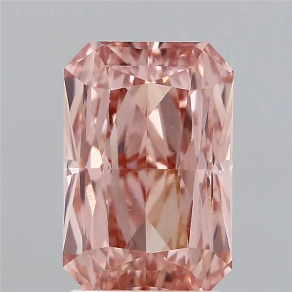 2.51ct Radiant Lab Grown Diamond (Colour Fancy Vivid Pink, Clarity VS1, IGI Certified)
