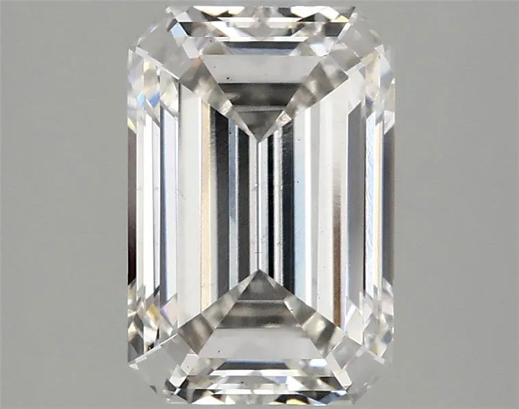 2.55ct Emerald Lab Grown Diamond (Colour G, Clarity VS2, IGI Certified)