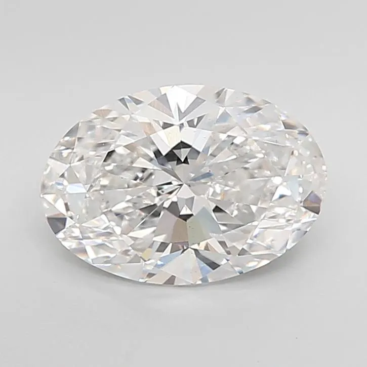 2.55ct Oval Lab Grown Diamond (Colour E, Clarity VS1, IGI Certified)