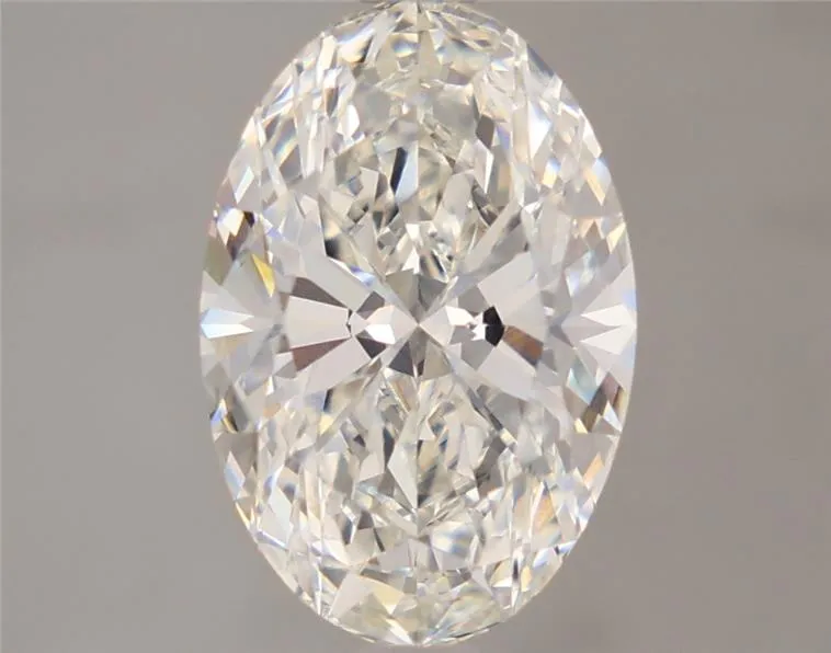 2.57ct Oval Lab Grown Diamond (Colour G, Clarity VVS2, Cut EX, IGI Certified)