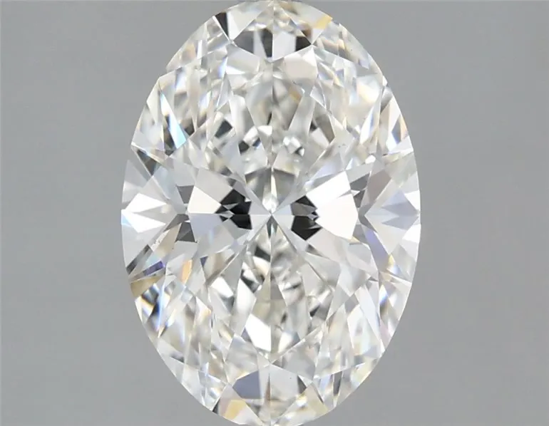 2.58ct Oval Lab Grown Diamond (Colour G, Clarity VS2, IGI Certified)