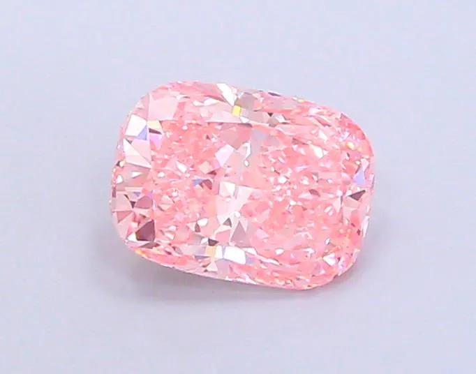 2.59ct Cushion modified Lab Grown Diamond (Colour Fancy Vivid Pink, Clarity VVS2, IGI Certified)