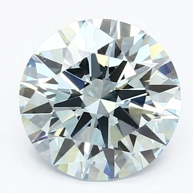 2.59ct Round Lab Grown Diamond (Colour Fancy Intense Blue, Clarity VS1, Cut ID, IGI Certified)