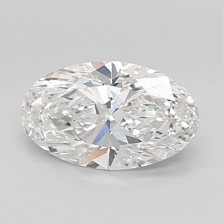 2.60ct Oval Lab Grown Diamond (Colour E, Clarity VVS2, IGI Certified)