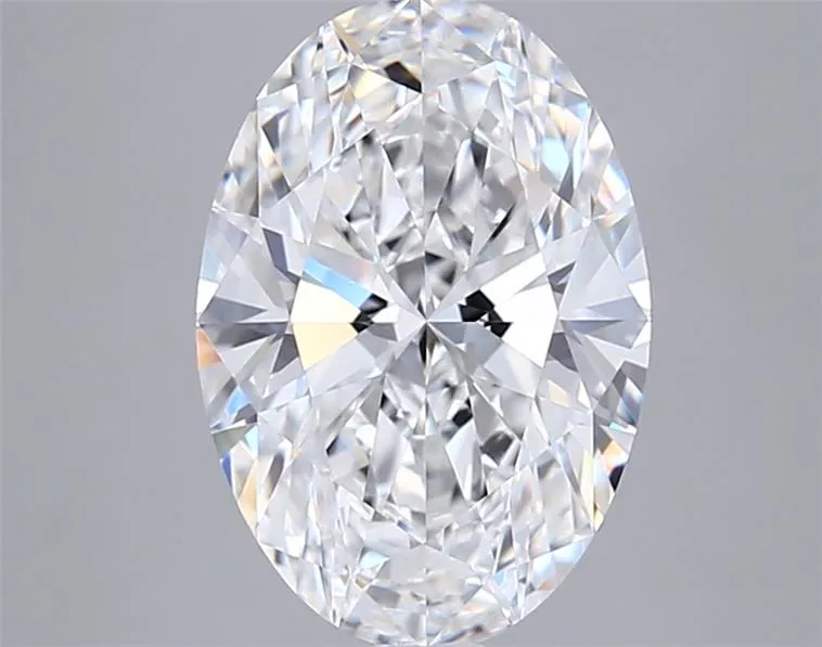 2.73ct Oval Lab Grown Diamond (Colour D, Clarity VVS1, IGI Certified)