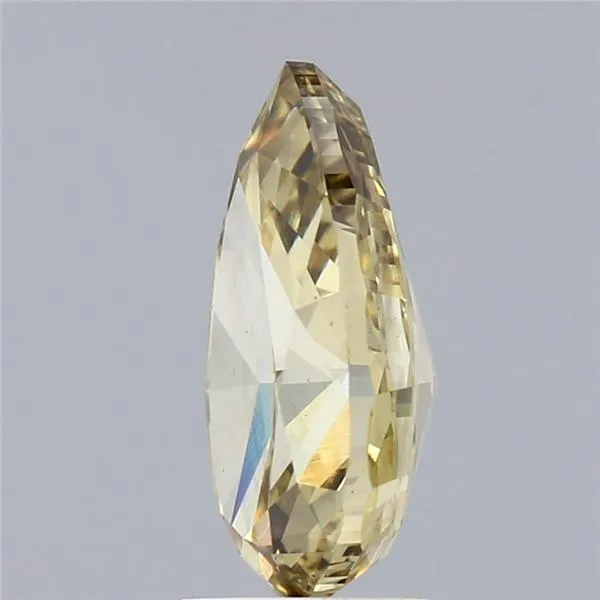 2.73ct Pear Lab Grown Diamond (Colour Fancy Intense Yellow, Clarity VS1, Cut GD, IGI Certified)