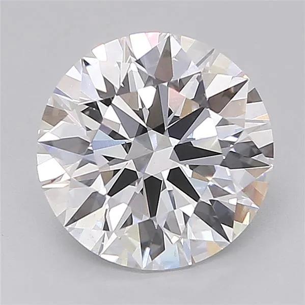 2.74ct Round Lab Grown Diamond (Colour D, Clarity VS2, Cut ID, IGI Certified)