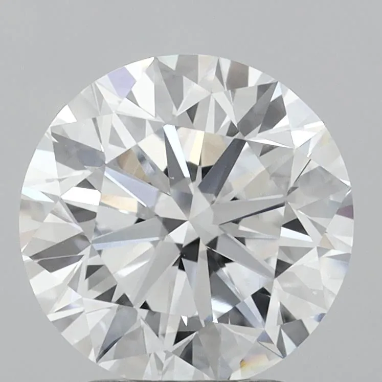 2.76ct Round Lab Grown Diamond (Colour G, Clarity VVS2, Cut VG, IGI Certified)