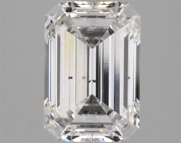 2.77ct Emerald Lab Grown Diamond (Colour F, Clarity SI1, IGI Certified)