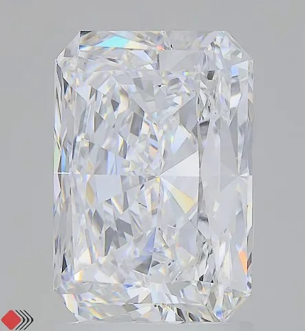 2.79ct Radiant Lab Grown Diamond (Colour D, Clarity VVS2, IGI Certified)