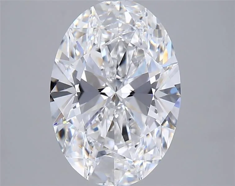 2.81ct Oval Lab Grown Diamond (Colour D, Clarity VVS2, IGI Certified)