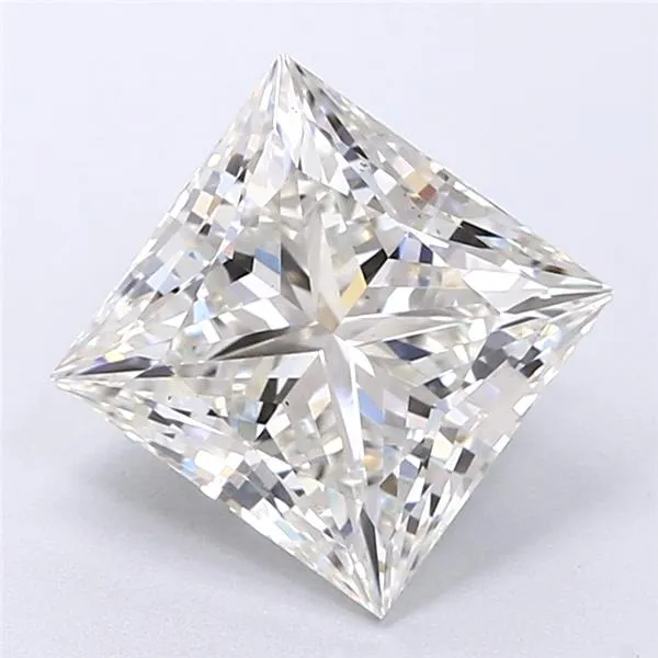 2.84ct Princess Lab Grown Diamond (Colour H, Clarity VS1, IGI Certified)