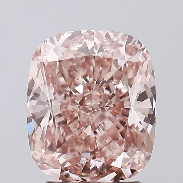 2.85ct Cushion brilliant Lab Grown Diamond (Colour Fancy Intense Pink, Clarity VS2, IGI Certified)